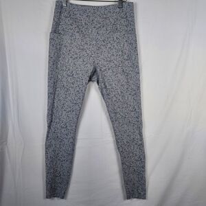Spyder Active Leggings Medium Women’s Gray Print High Waist Stretch